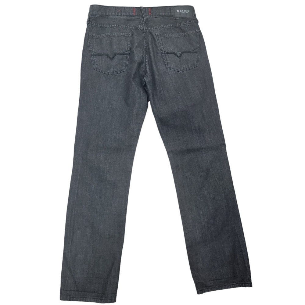 (M) Guess Dark Wash Jeans (Men) - Picture 2 of 11
